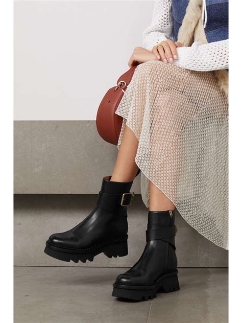 chloe booties red|chloe ankle boots.